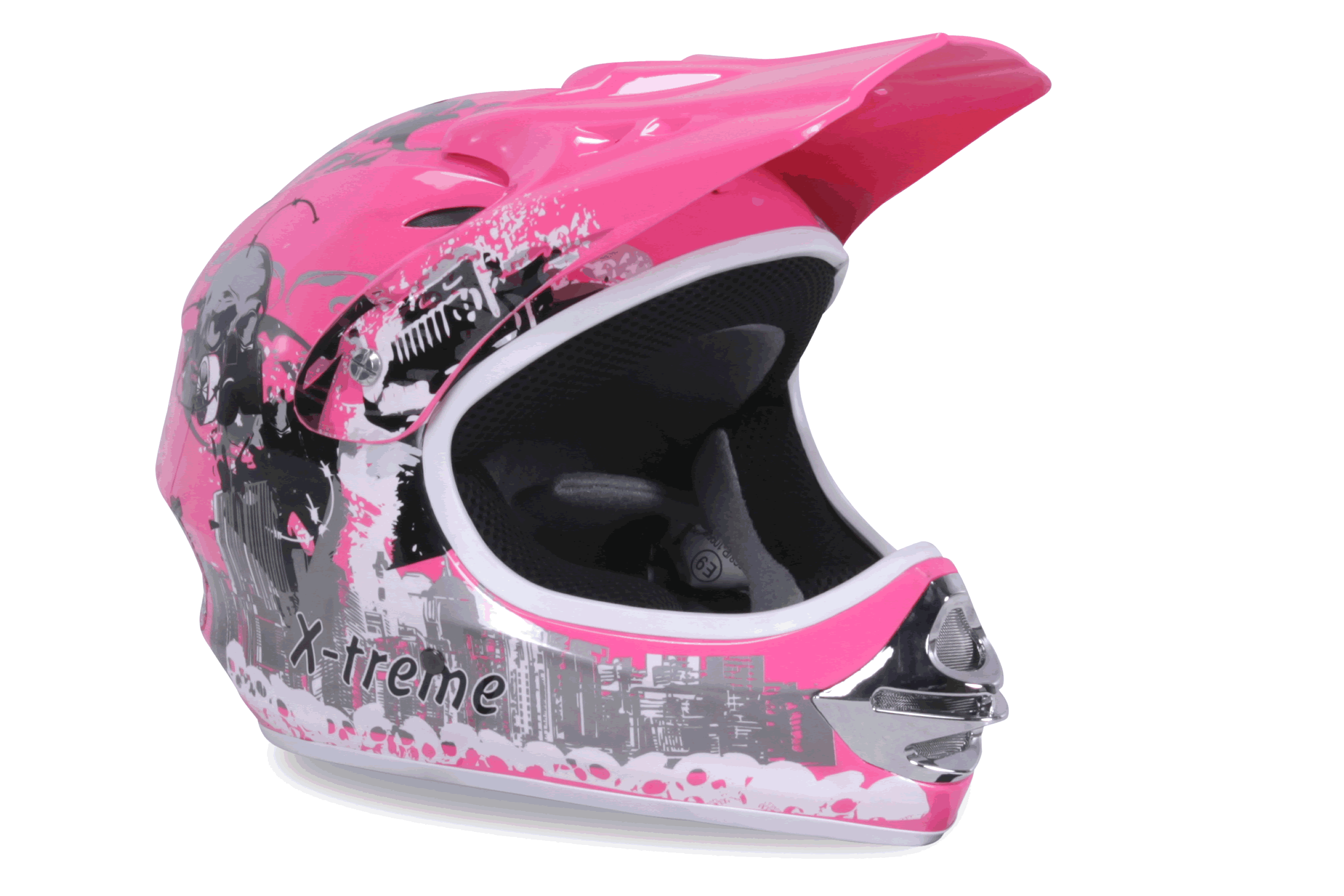 Casco - protezione - kxd - bambini - minicross - motocross