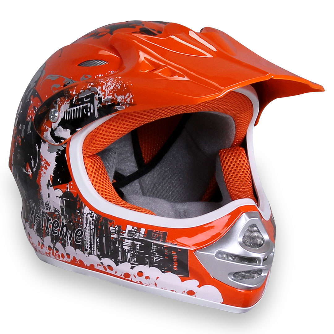 Casco moto da bambino Cross nuovo