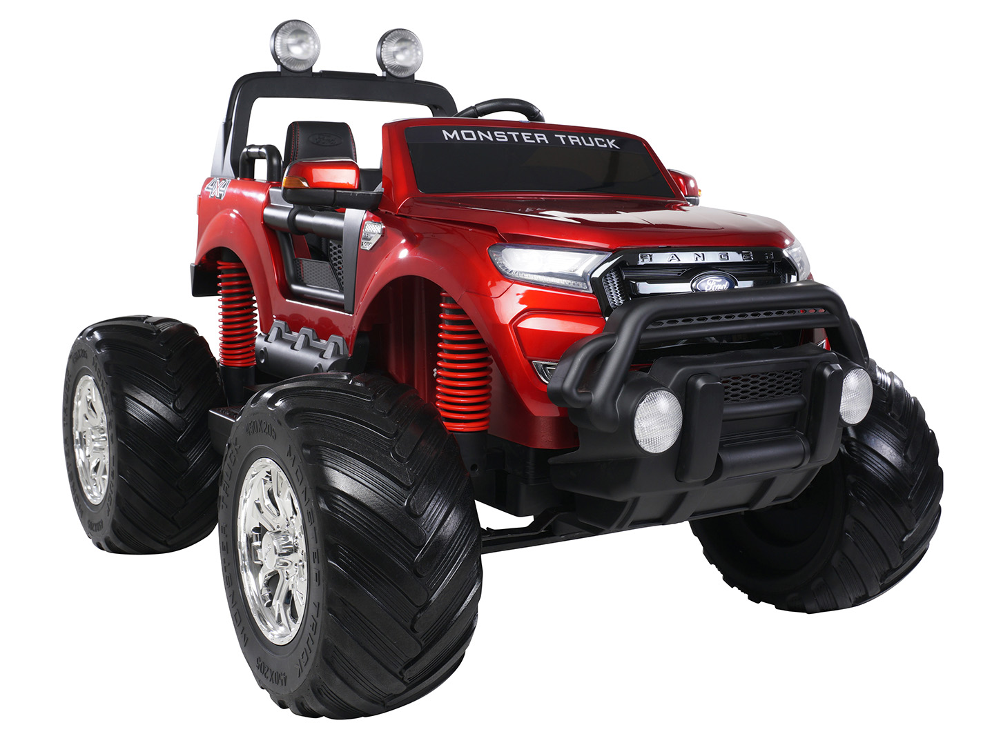 Auto elettrica per bambini Ford Ranger Monster Truck 4WD XXL
